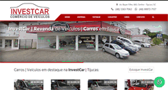 Desktop Screenshot of investcarauto.com.br