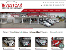 Tablet Screenshot of investcarauto.com.br